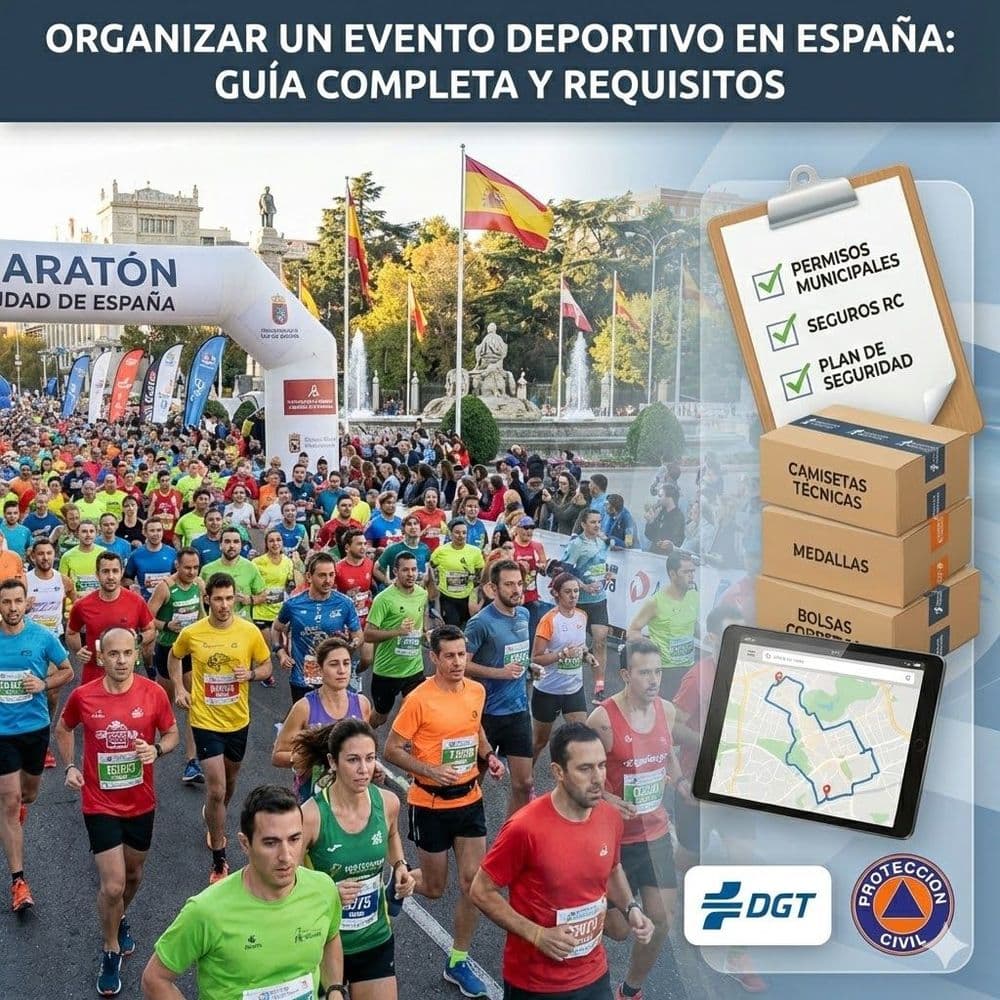 Guía Definitiva para Organizar un Evento Deportivo en España: Legalidad, Logística y Éxito de Marca